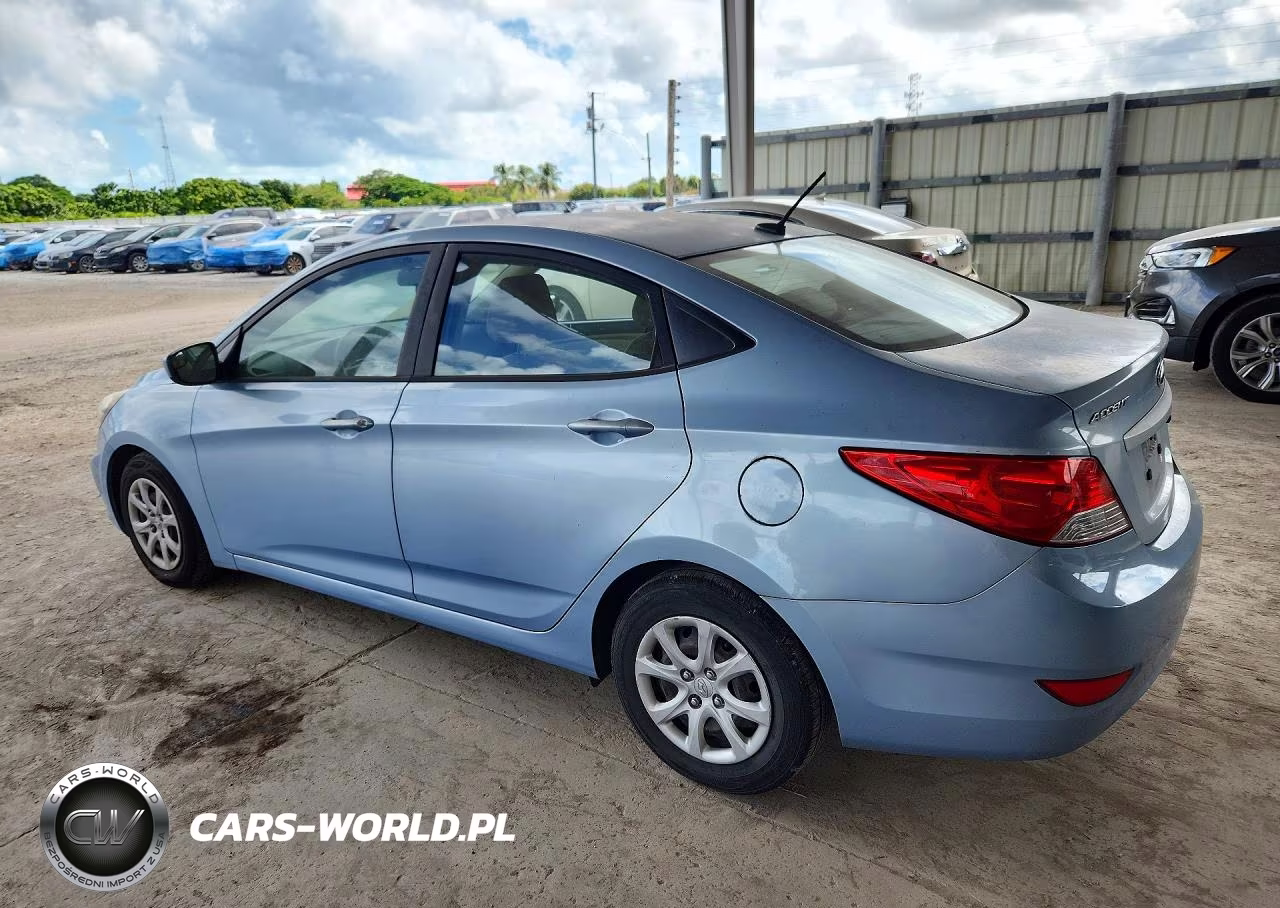 2014 Hyundai Accent Gls VIN:KMHCT4AE1EU639523 - 2