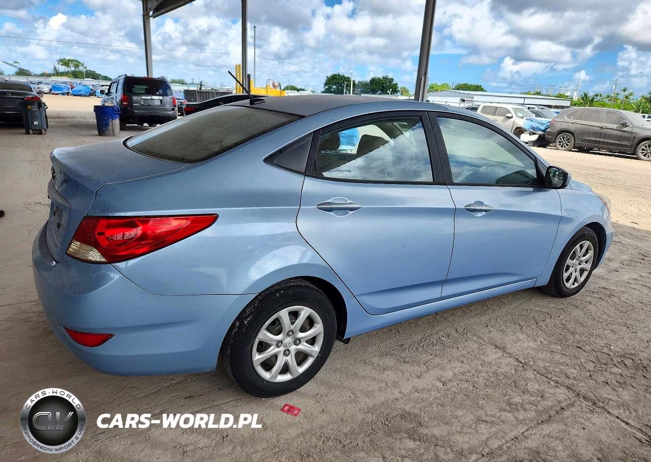2014 Hyundai Accent Gls VIN:KMHCT4AE1EU639523 - 3