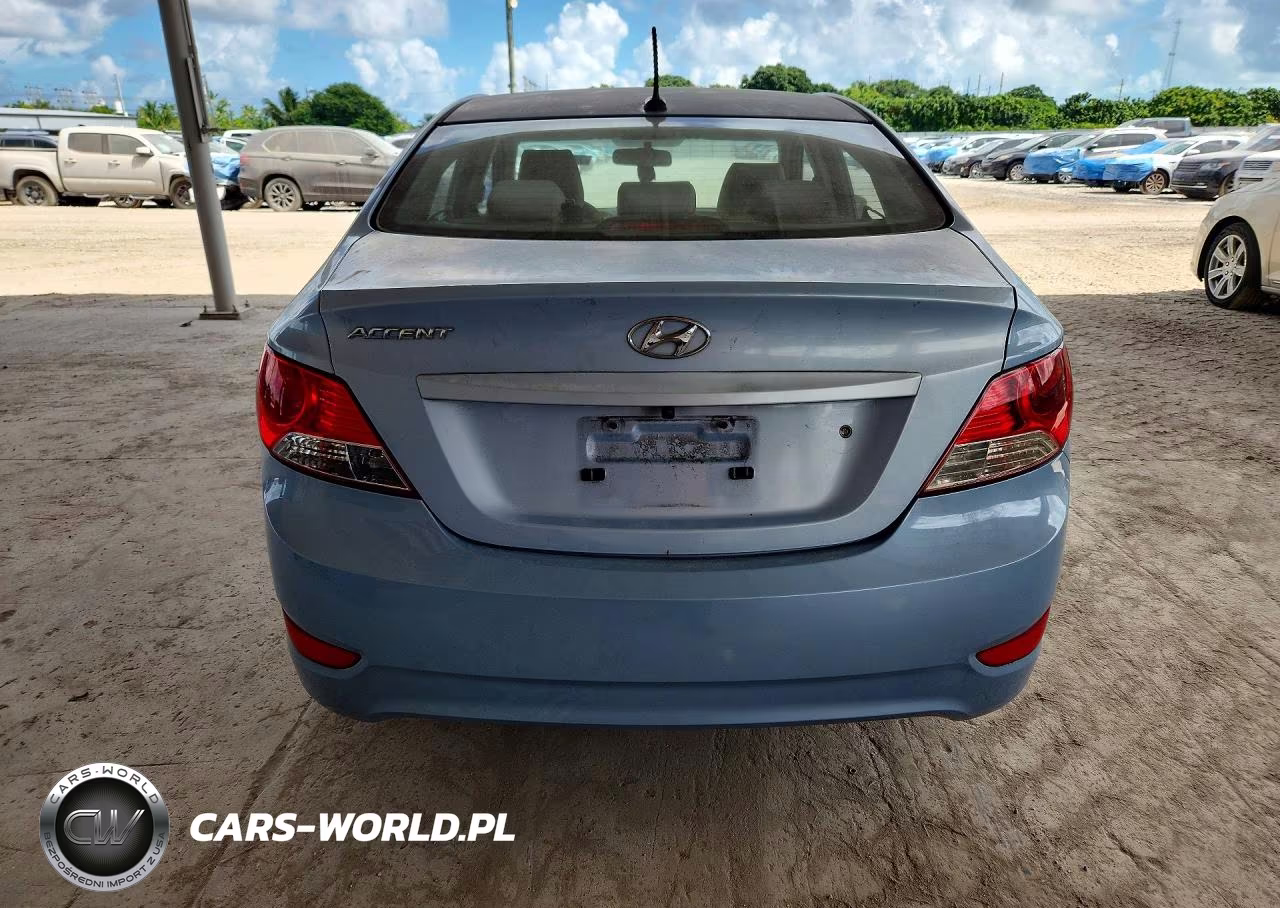 2014 Hyundai Accent Gls VIN:KMHCT4AE1EU639523 - 6