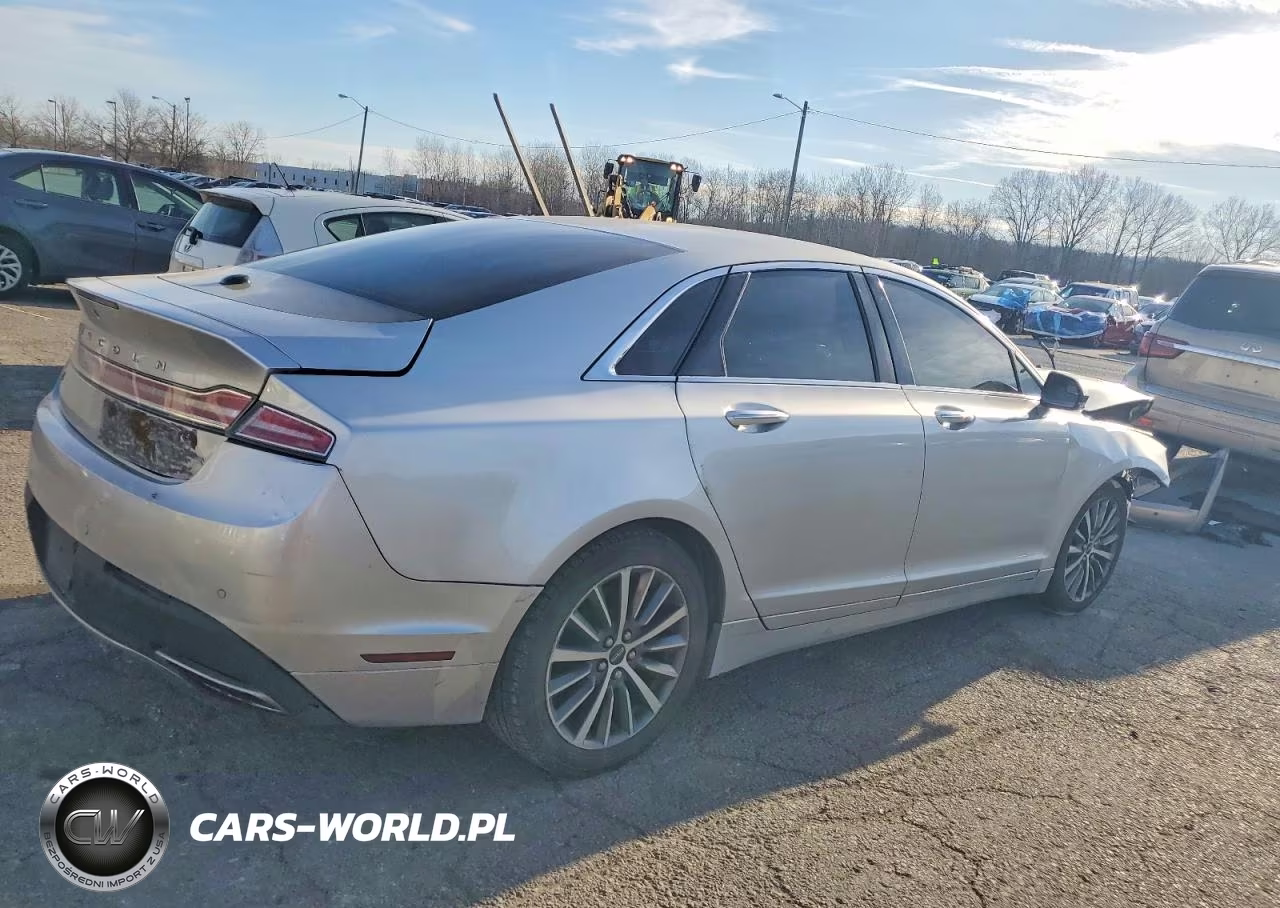 2017 Lincoln Mkz Select VIN:3LN6L5C97HR655188 - 3