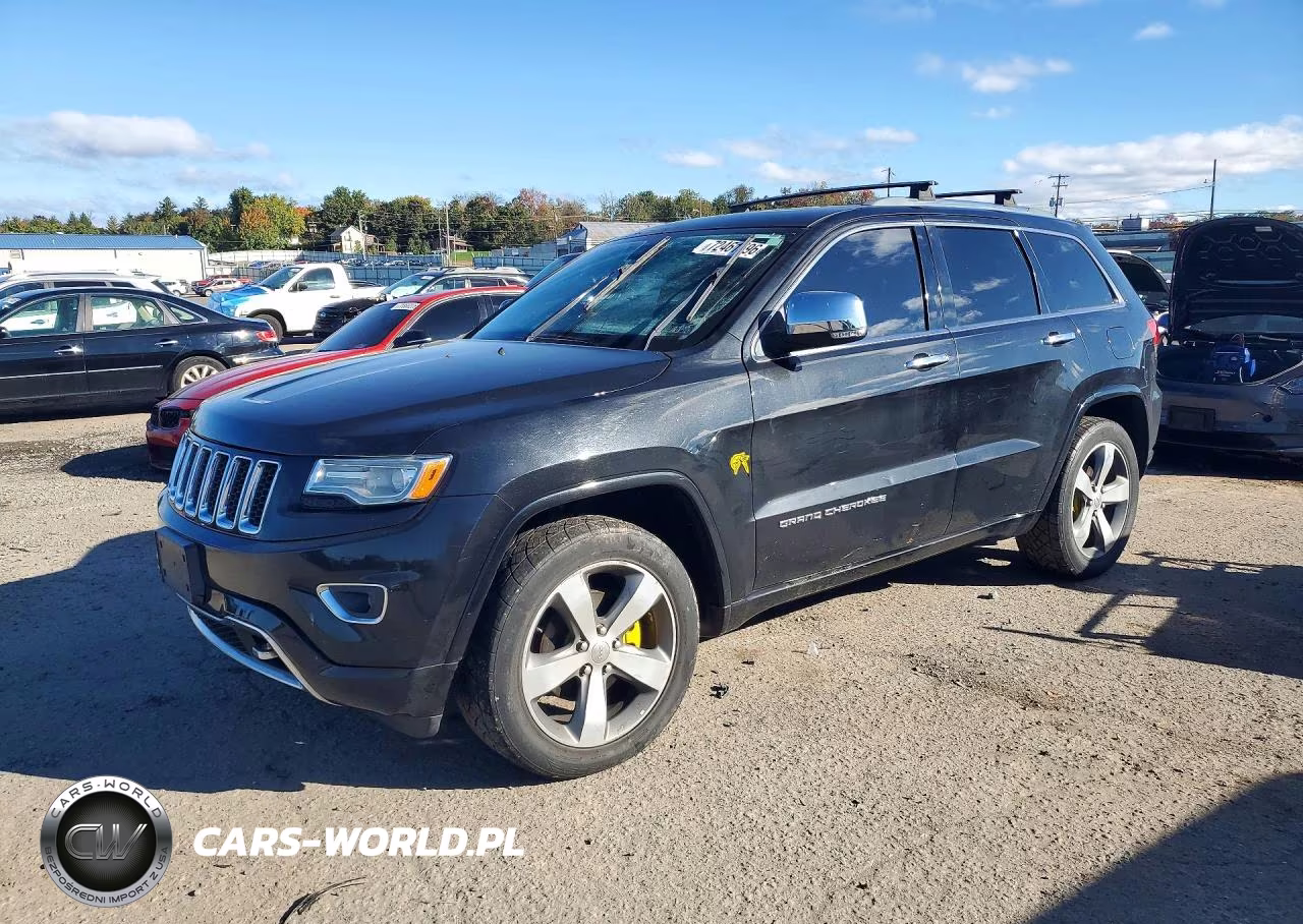2015 Jeep Grand Cherokee Overland VIN:1C4RJFCG1FC753737 - 1