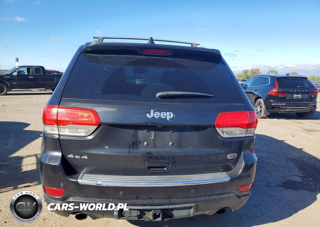 2015 Jeep Grand Cherokee Overland VIN:1C4RJFCG1FC753737 - 6