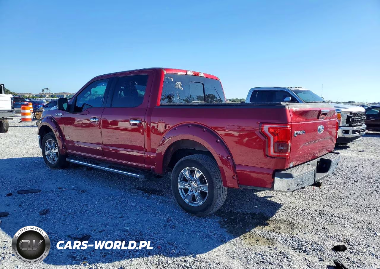 2016 Ford F150 Supercrew VIN:1FTEW1CGXGFB75785 - 2
