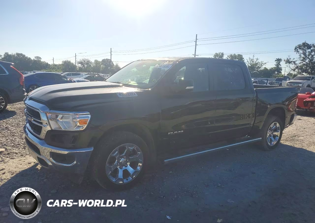 2021 Ram 1500 Big Horn-Lone Star VIN:1C6RREFM3MN543900 - 1