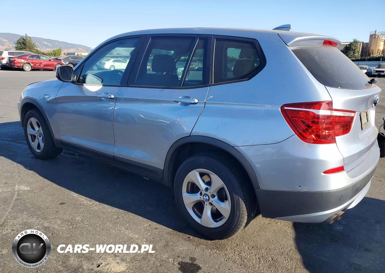2011 BMW X3 xDrive28I VIN:5UXWX5C54BL704387 - 2