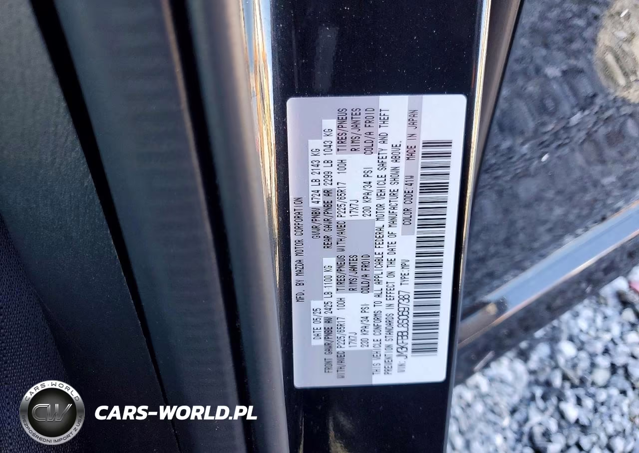 2025 Mazda Cx-5 Select VIN:JM3KFBBL8S0697387 - 14