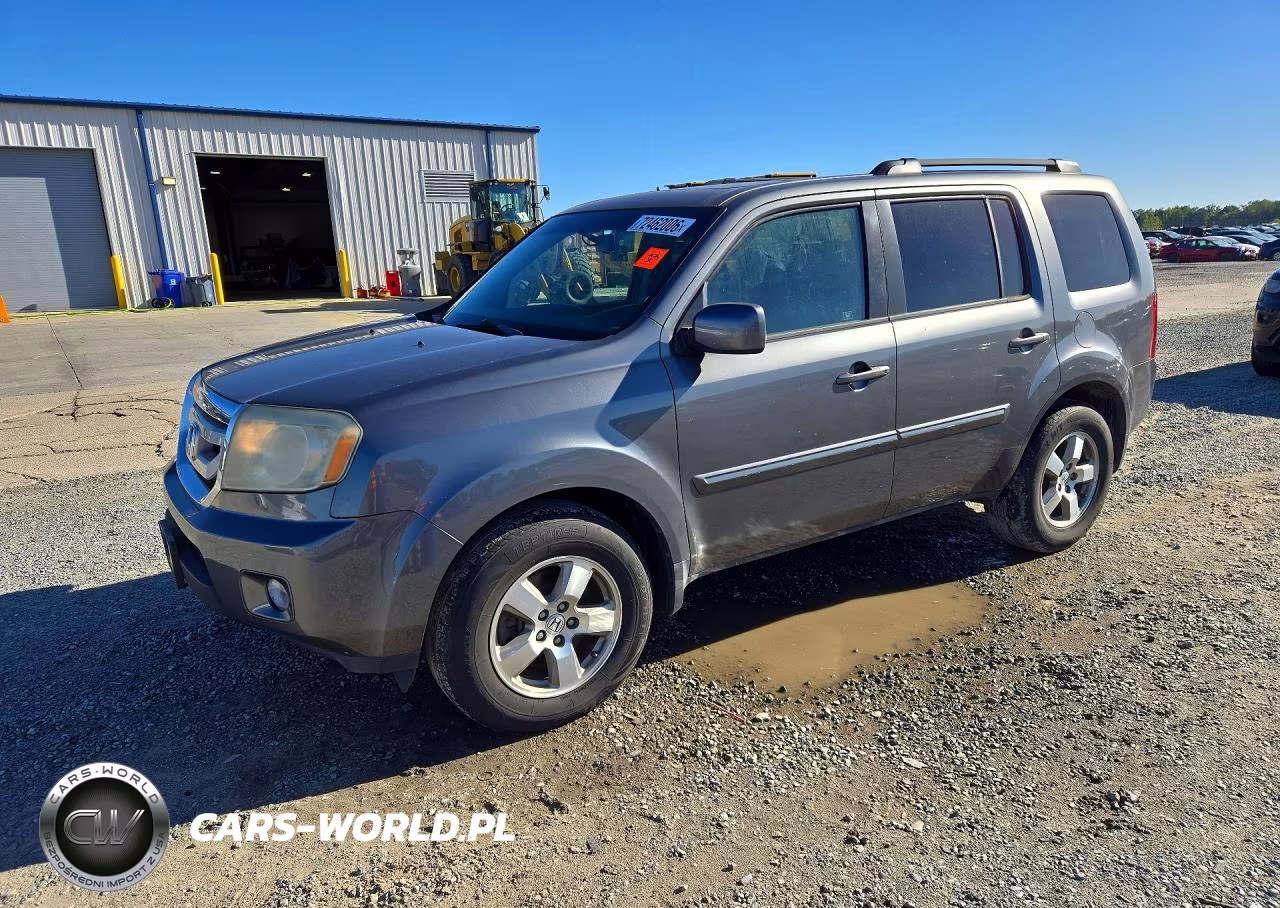 2011 Honda Pilot Exl VIN:5FNYF3H52BB032889 - 1