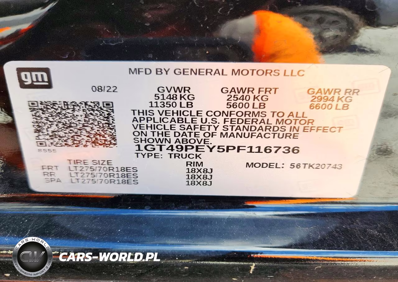 2023 GMC Sierra K2500 At4 VIN:1GT49PEY5PF116736 - 13