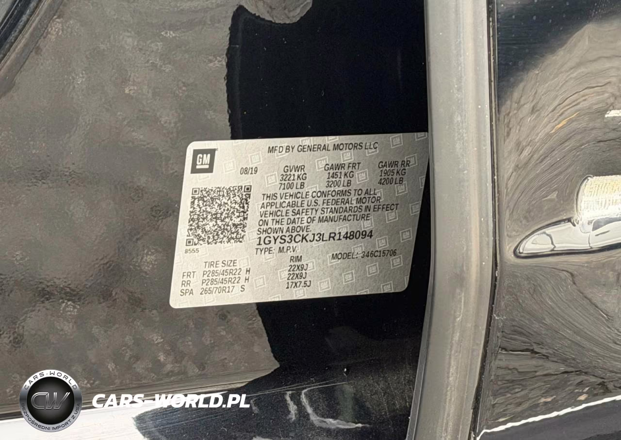 2020 Cadillac Escalade Premium Luxury VIN:1GYS3CKJ3LR148094 - 10
