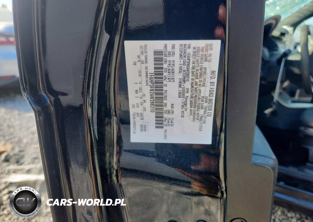 2010 Ford Focus Se VIN:1FAHP3FN2AW288210 - 13