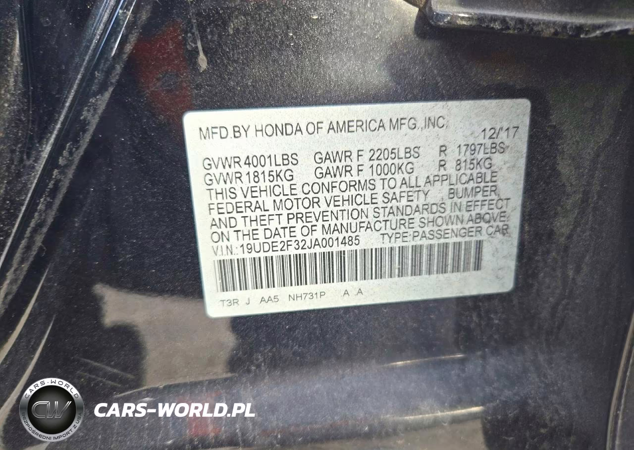 2018 Acura Ilx Base Watch Plus VIN:19UDE2F32JA001485 - 12
