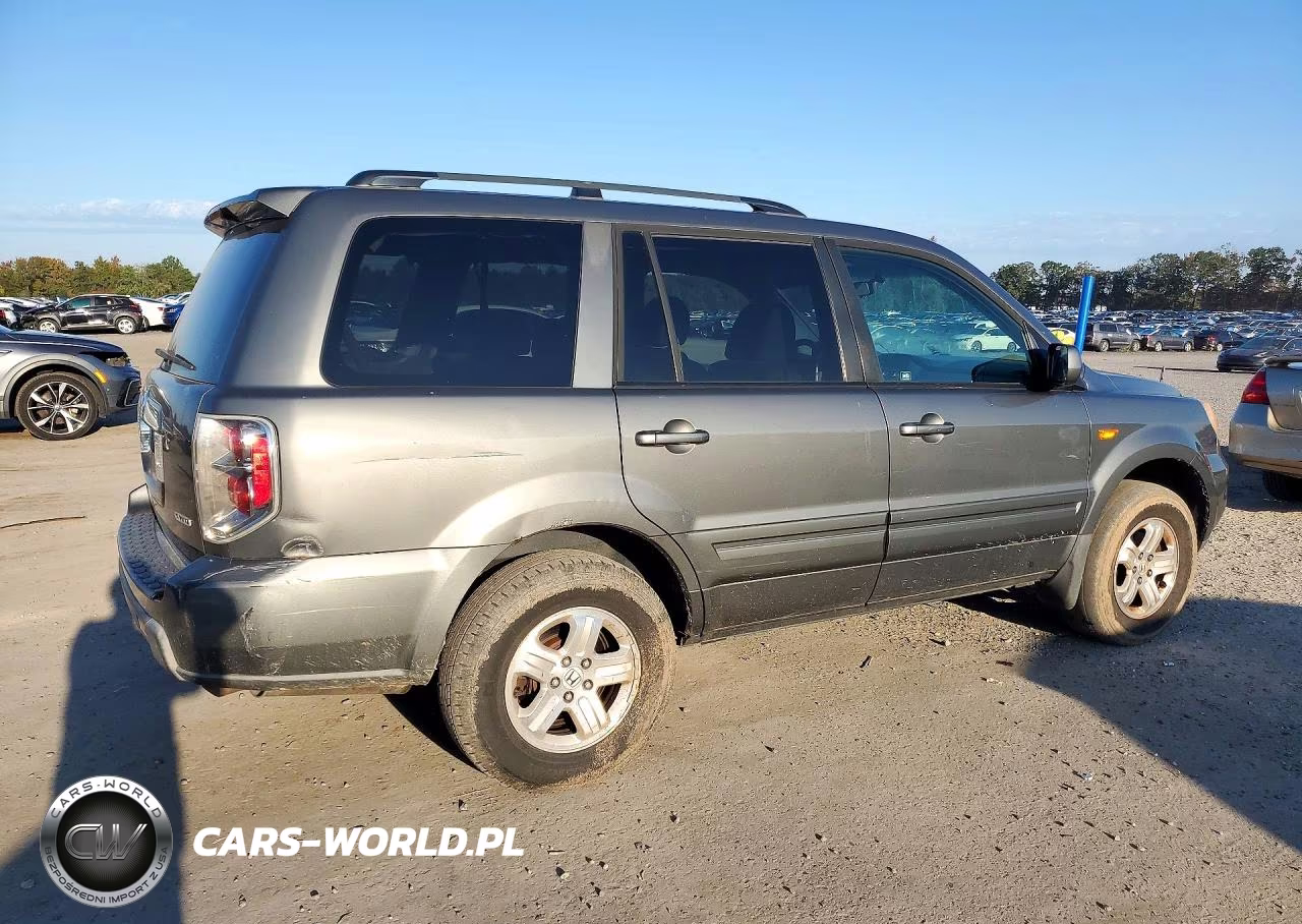 2008 Honda Pilot Vp VIN:5FNYF18238B018485 - 3