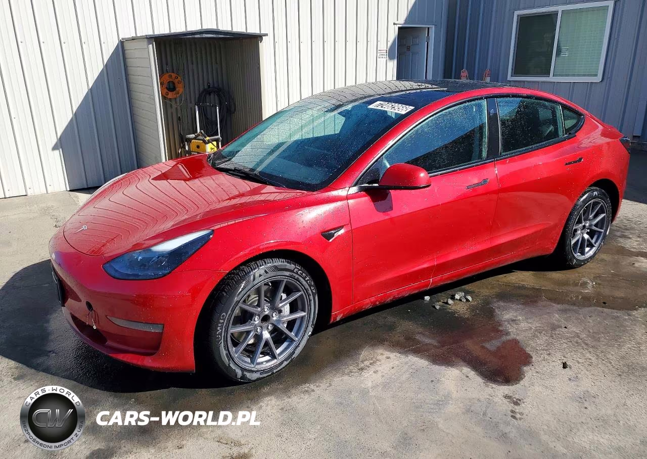 2022 Tesla Model 3 VIN:5YJ3E1EA8NF289708 - 1
