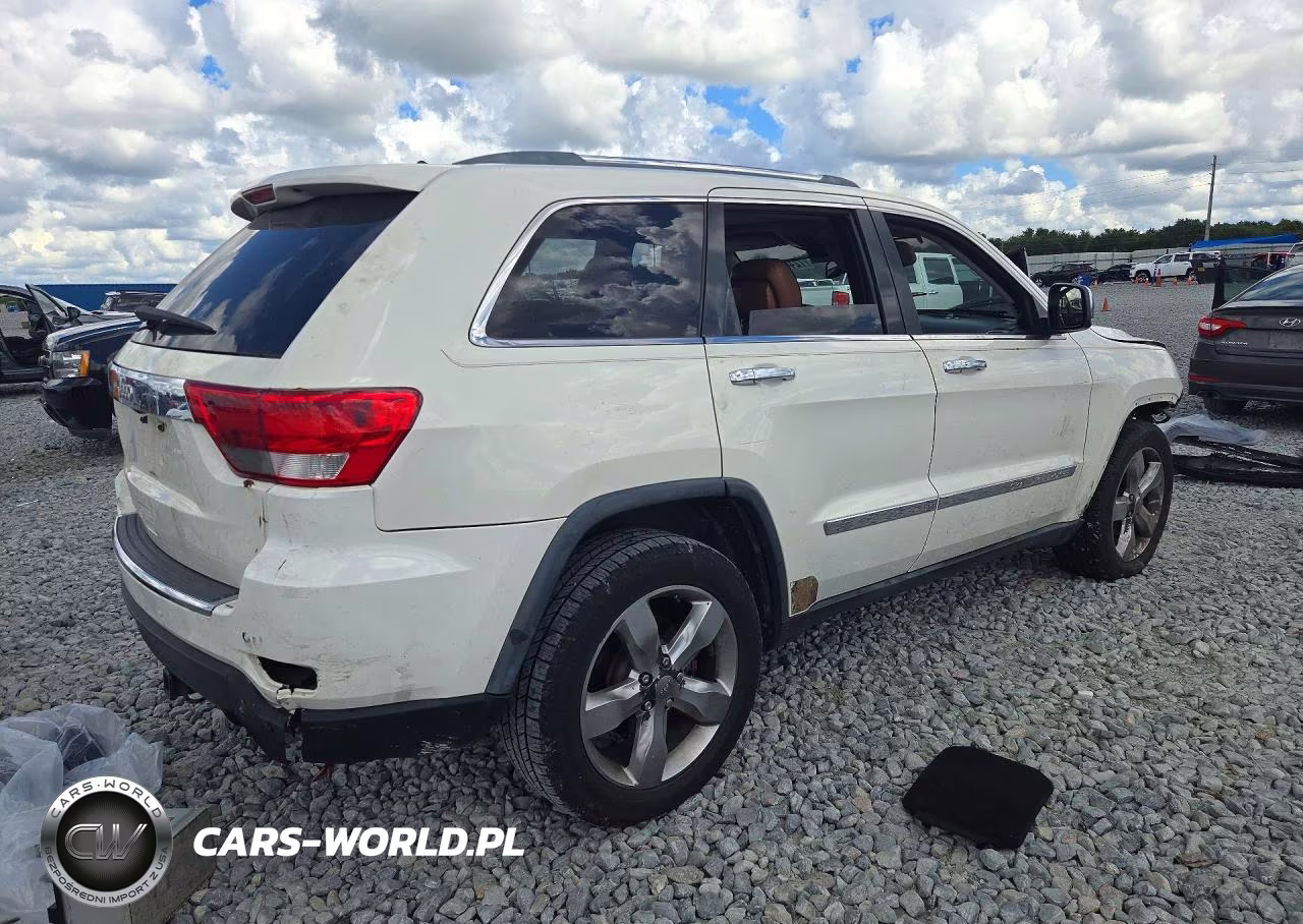 2012 Jeep Grand Cherokee Overland VIN:1C4RJECG6CC265504 - 3