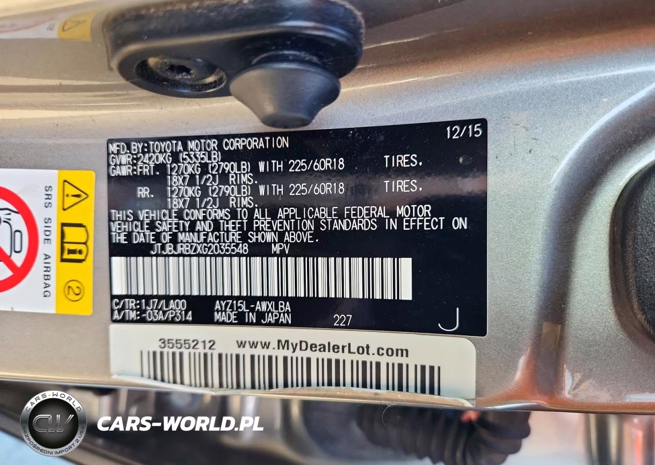 2016 Lexus Nx 300H VIN:JTJBJRBZXG2035548 - 13