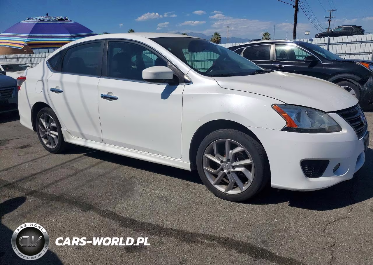 2014 Nissan Sentra Sr VIN:3N1AB7AP8EY280818 - 4