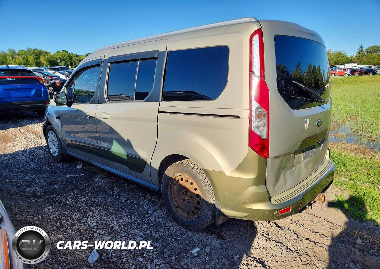 2015 Ford Transit Connect Titanium Delivery Van VIN:NM0GE9G72F1188219 - 2