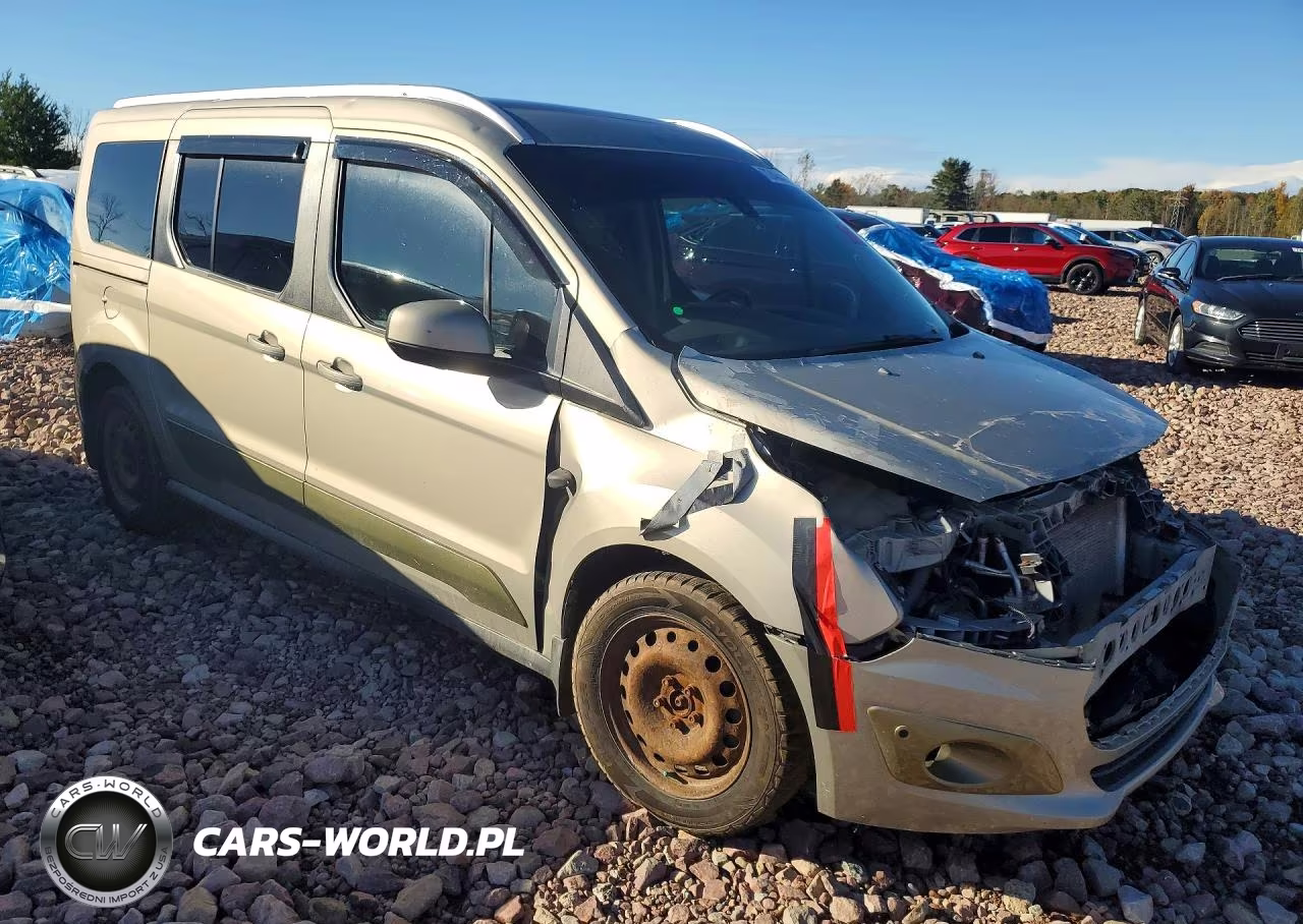 2015 Ford Transit Connect Titanium Delivery Van VIN:NM0GE9G72F1188219 - 4