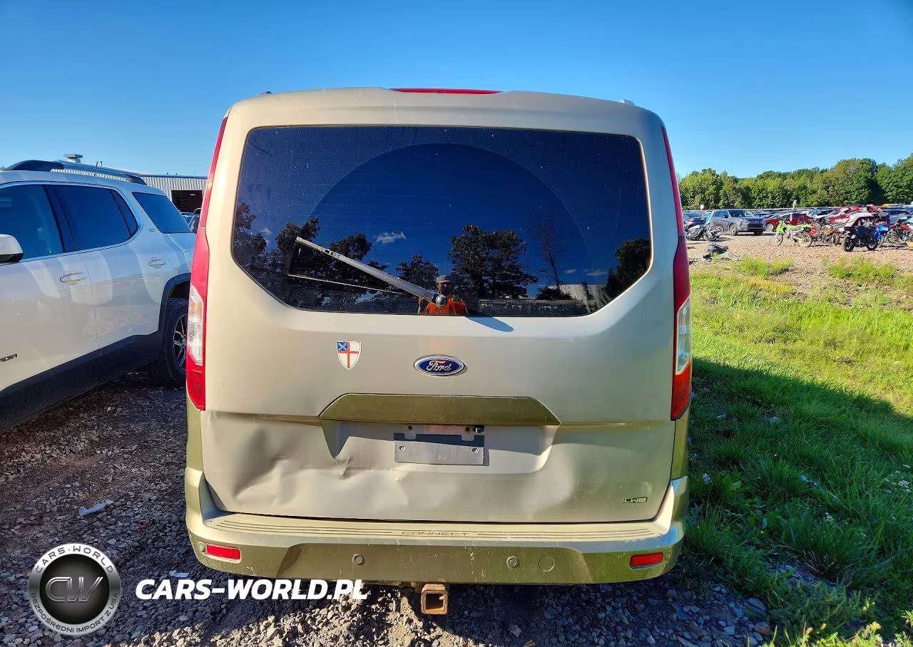 2015 Ford Transit Connect Titanium Delivery Van VIN:NM0GE9G72F1188219 - 6