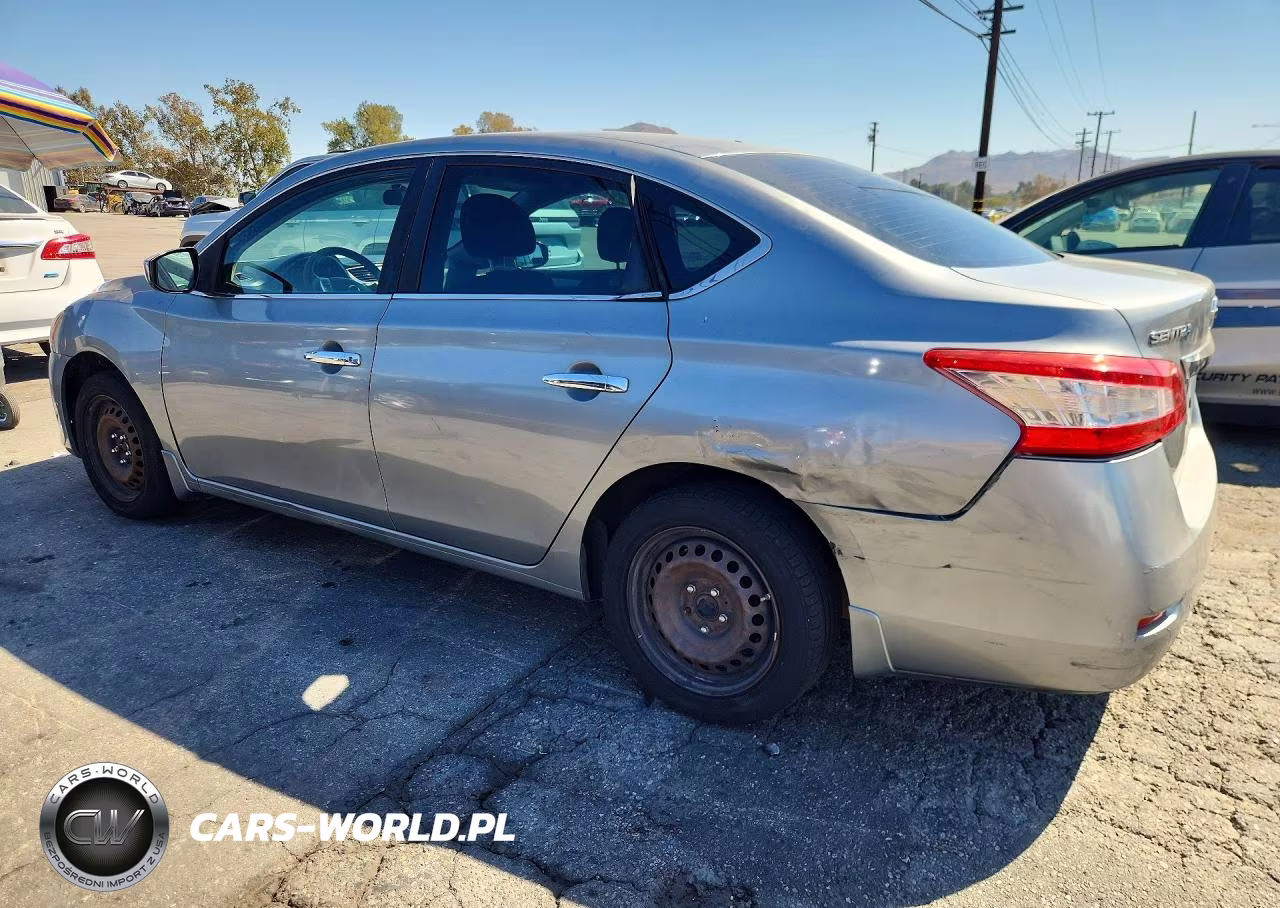 2014 Nissan Sentra Sv VIN:3N1AB7AP2EY255946 - 2
