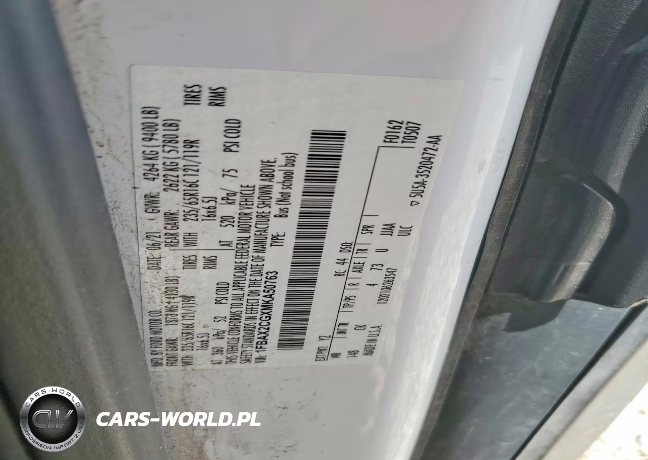 2021 Ford Transit T-350 VIN:1FBAX2CGXMKA50763 - 13