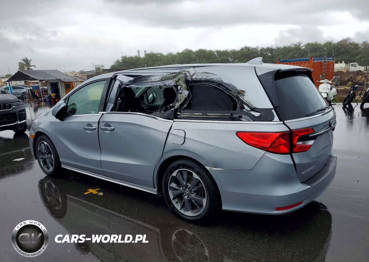 2022 Honda Odyssey Elite VIN:5FNRL6H95NB049465 - 2