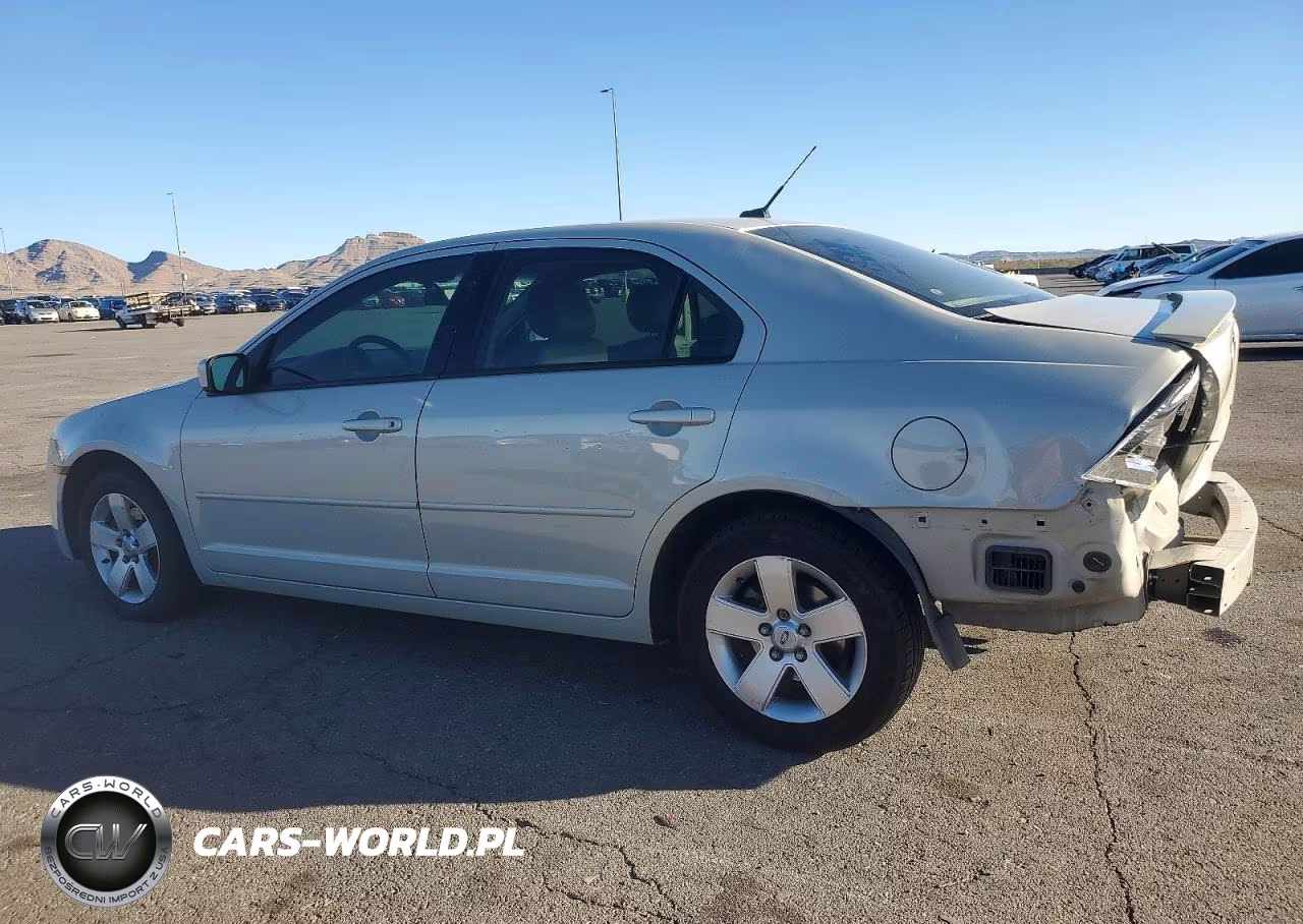 2008 Ford Fusion Se VIN:3FAHP07Z38R170129 - 2