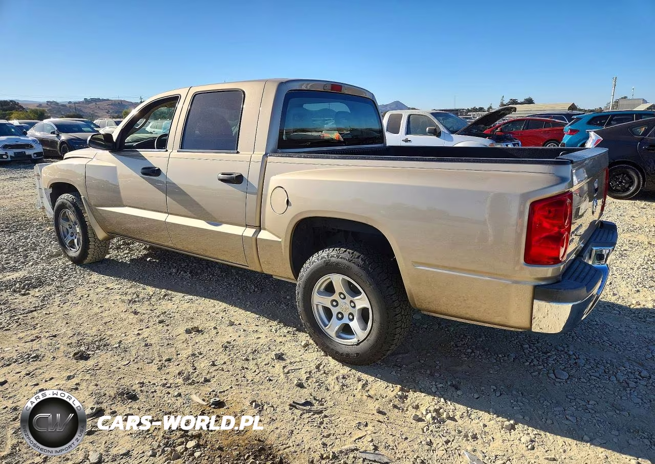 2005 Dodge Dakota Quad Slt VIN:1D7HE48N45S211764 - 2