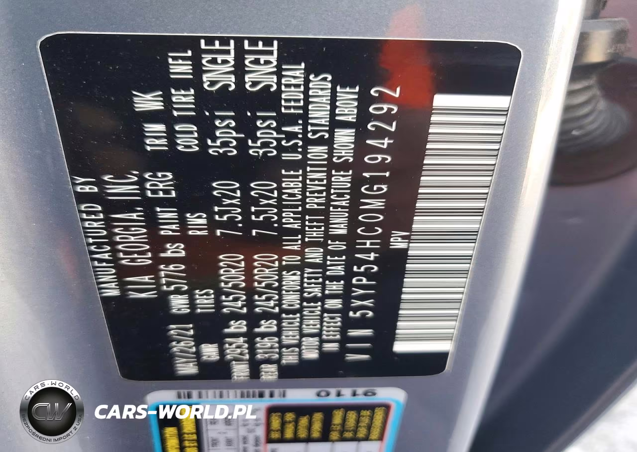 2021 Kia Telluride Sx VIN:5XYP54HC0MG194292 - 13
