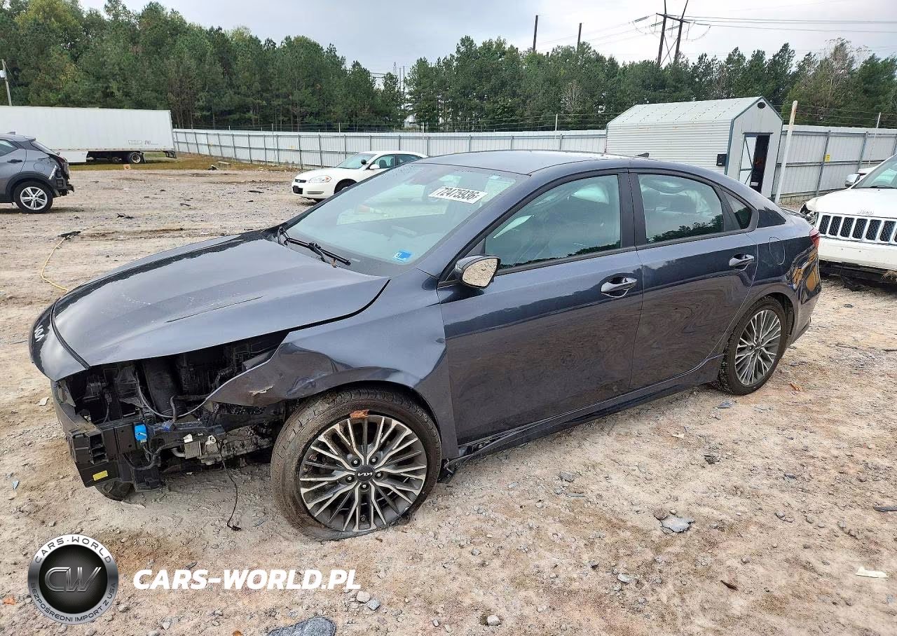2023 Kia Forte Gt Line VIN:3KPF54AD7PE592020 - 1