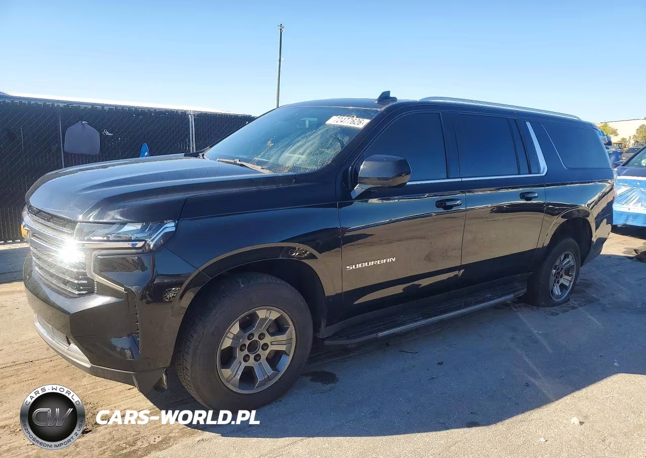 2021 Chevrolet Suburban C1500 Lt VIN:1GNSCCKD4MR488198 - 1