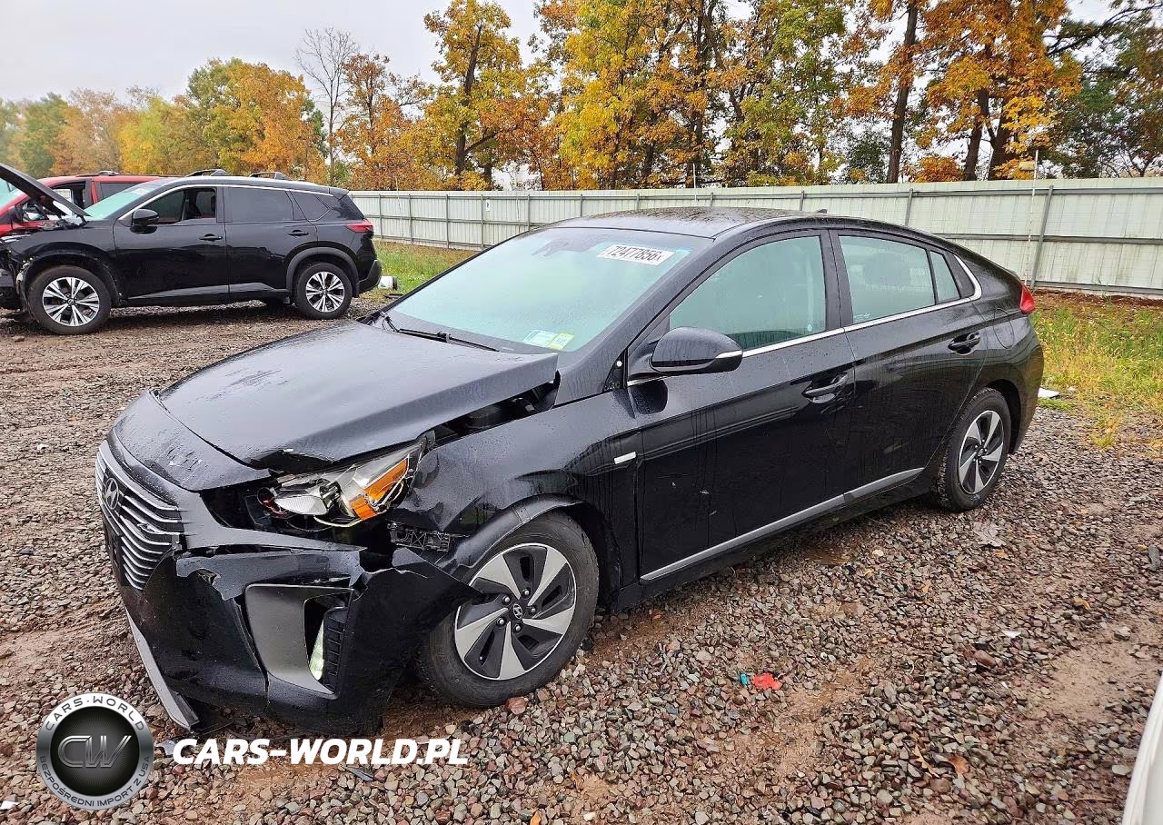 2018 Hyundai Ioniq Sel VIN:KMHC75LC1JU060421 - 1