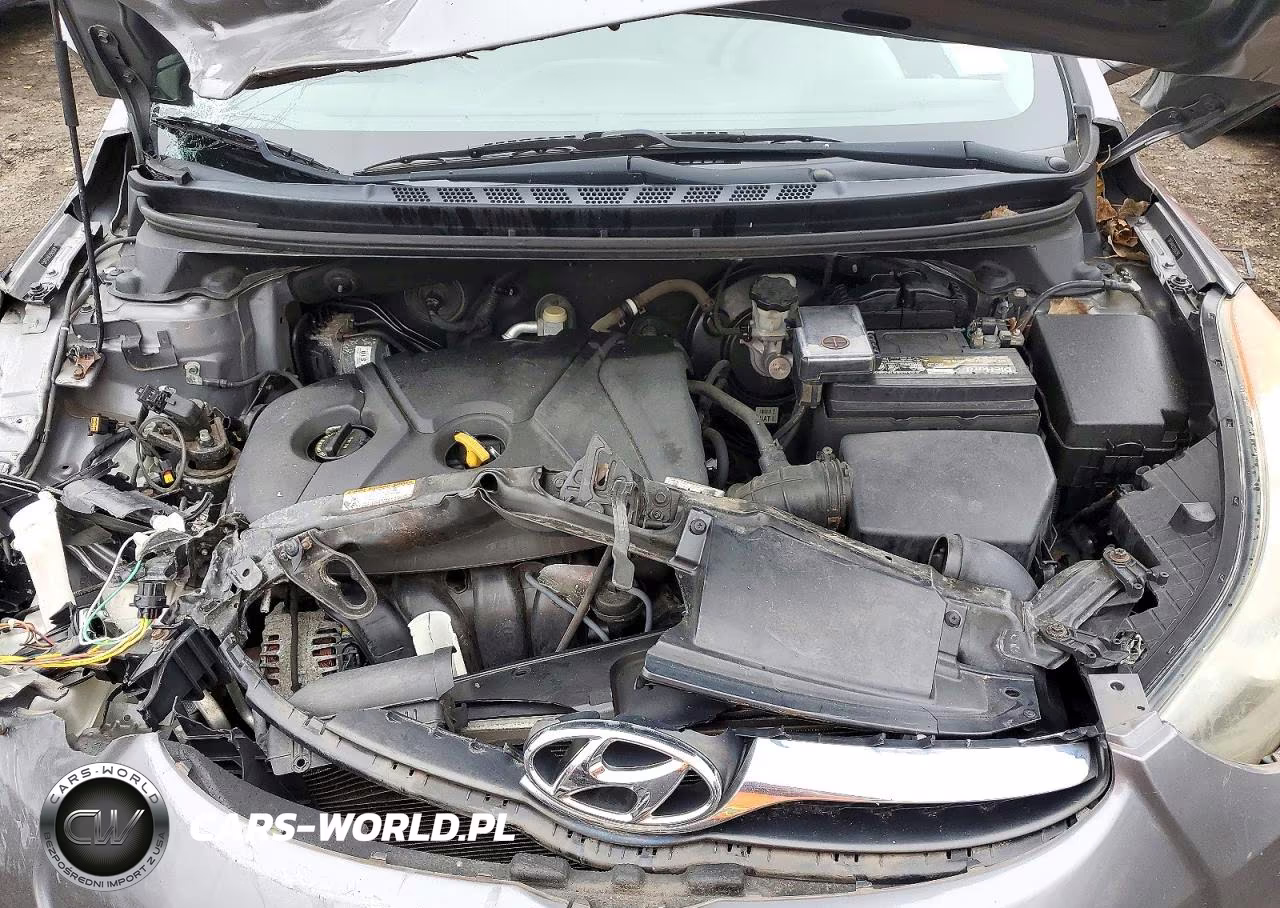 2012 Hyundai Elantra Gls VIN:5NPDH4AE2CH093901 - 11