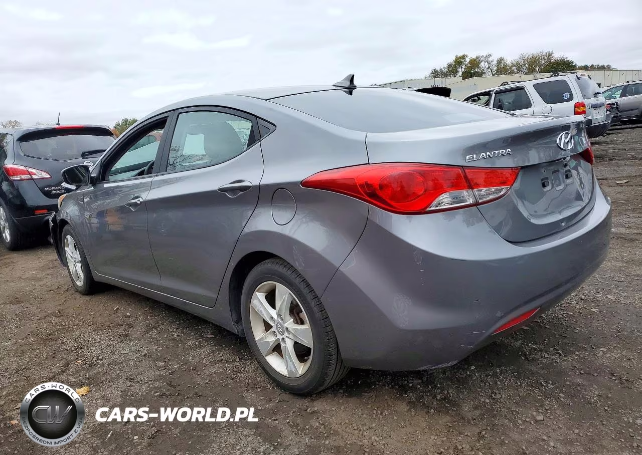 2012 Hyundai Elantra Gls VIN:5NPDH4AE2CH093901 - 2
