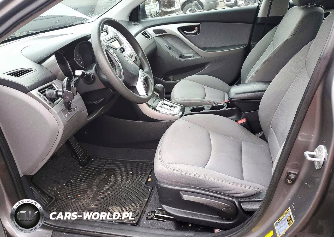 2012 Hyundai Elantra Gls VIN:5NPDH4AE2CH093901 - 7