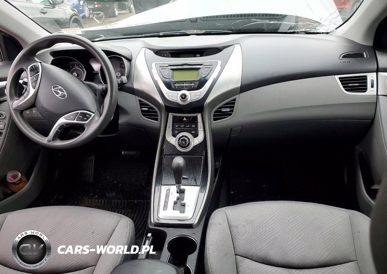 2012 Hyundai Elantra Gls VIN:5NPDH4AE2CH093901 - 8