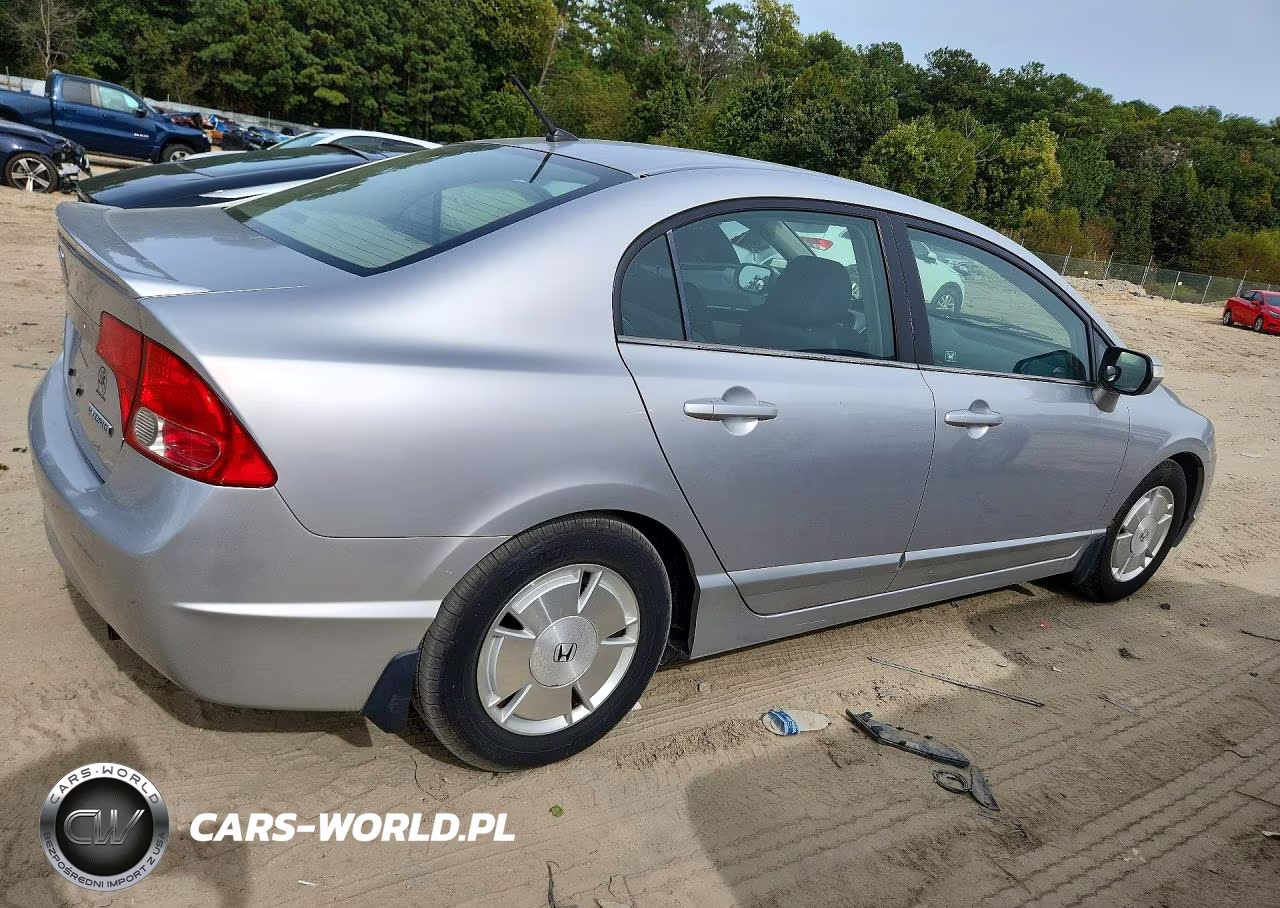 2007 Honda Civic Hybrid VIN:JHMFA36247S005118 - 3
