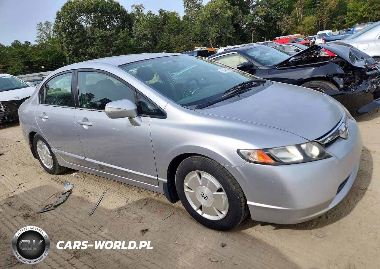 2007 Honda Civic Hybrid VIN:JHMFA36247S005118 - 4