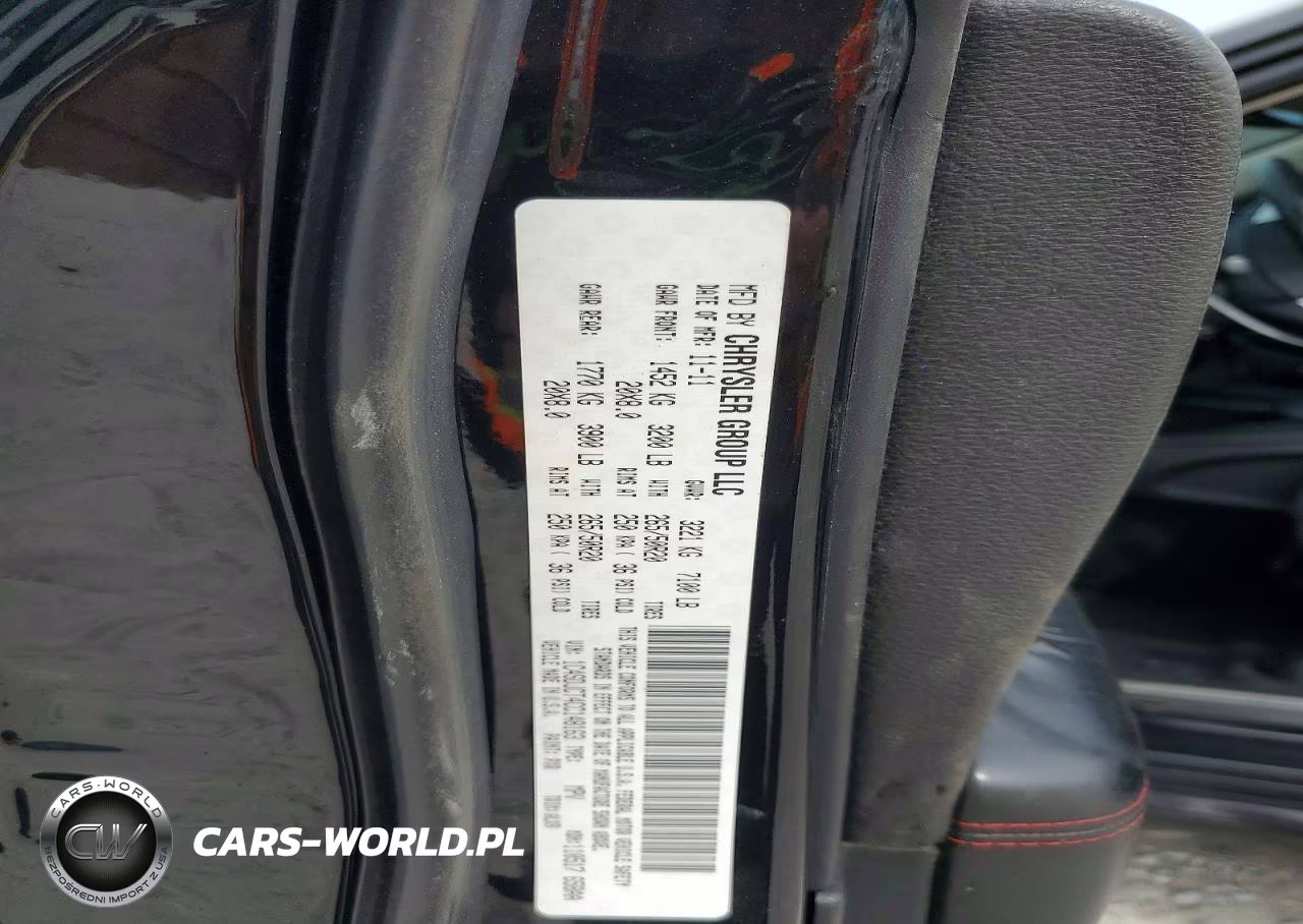 2012 Dodge Durango R-T VIN:1C4SDJCT4CC148163 - 13