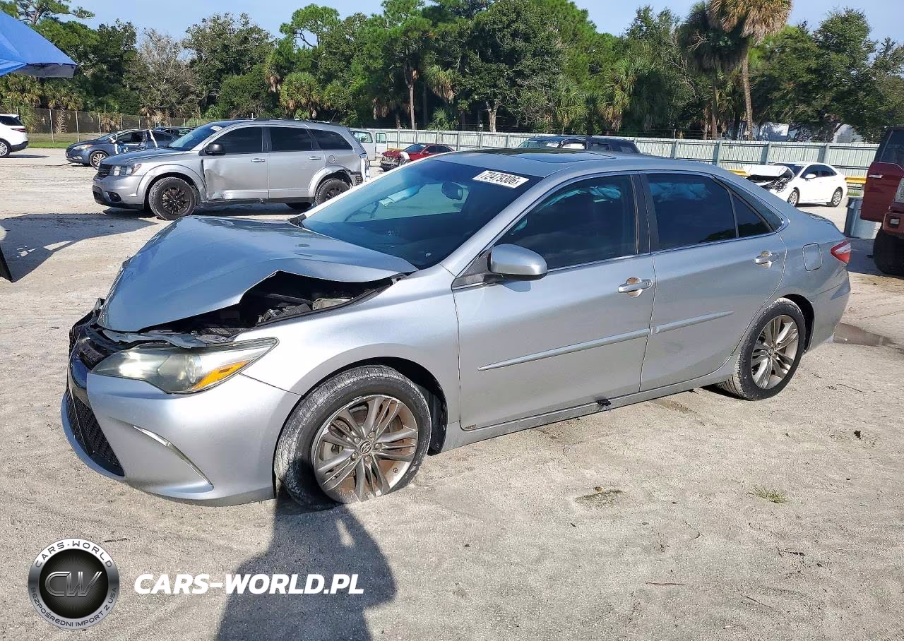 2015 Toyota Camry Se VIN:4T1BF1FK8FU909459 - 1