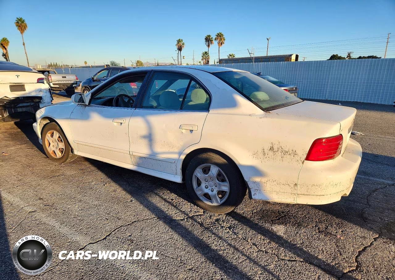 2001 Mitsubishi Galant Es VIN:4A3AA46G41E078599 - 2