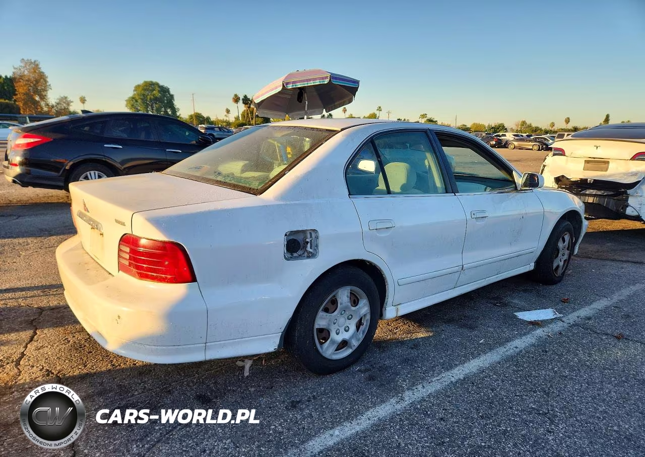 2001 Mitsubishi Galant Es VIN:4A3AA46G41E078599 - 3