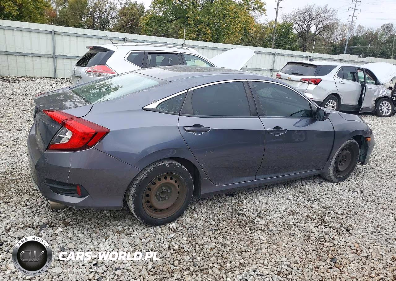 2020 Honda Civic Lx VIN:2HGFC2F68LH554283 - 3