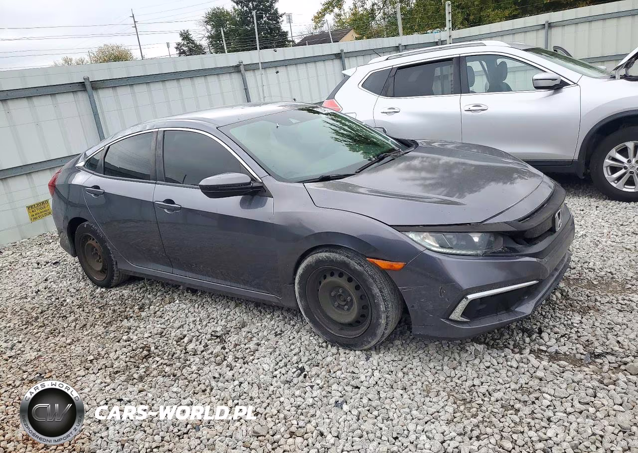 2020 Honda Civic Lx VIN:2HGFC2F68LH554283 - 4