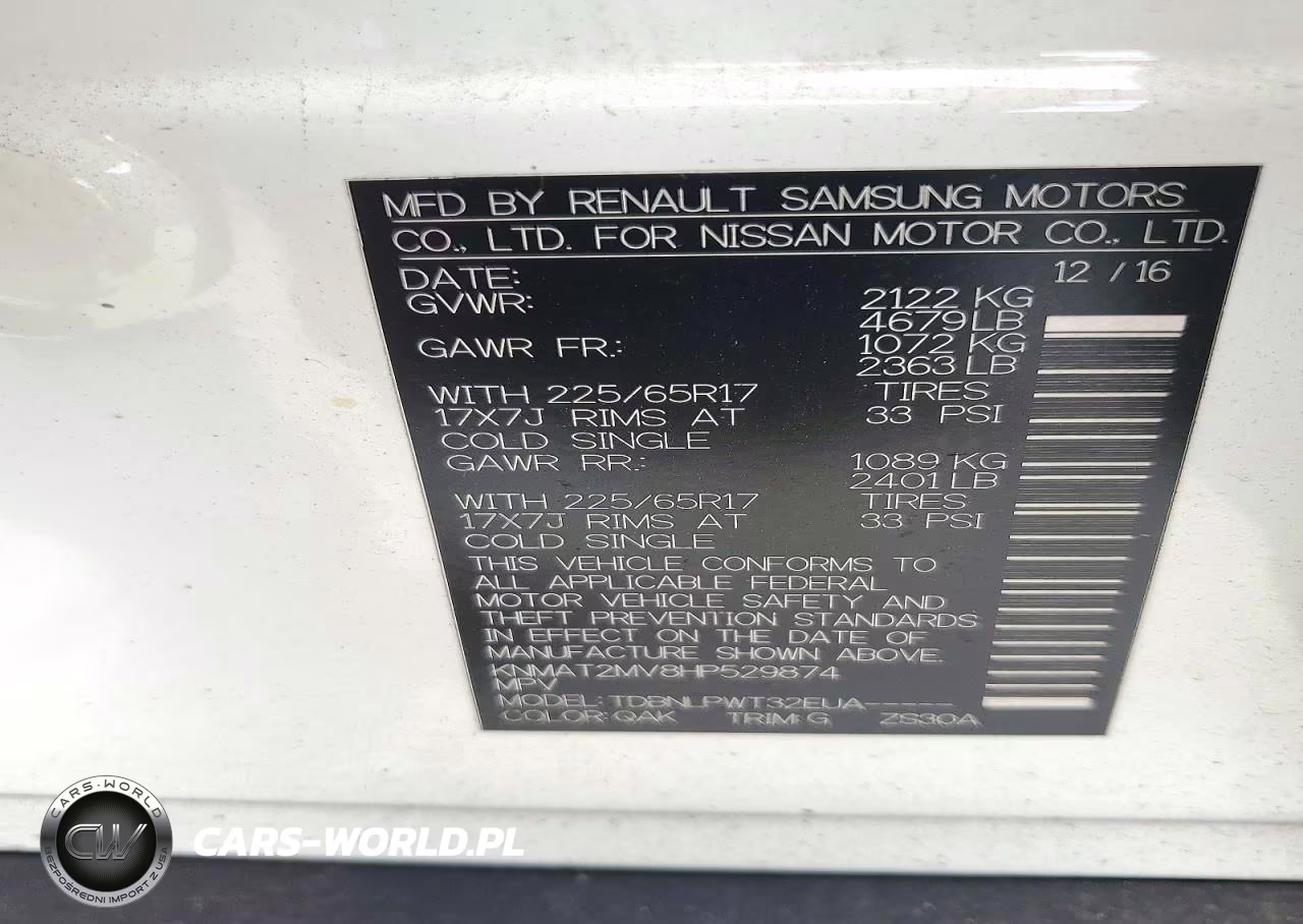 2017 Nissan Rogue S VIN:KNMAT2MV8HP529874 - 14