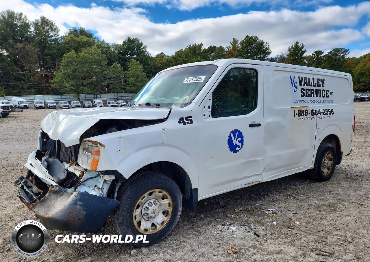 2015 Nissan Nv 1500 VIN:1N6BF0KLXFN807472 - 1