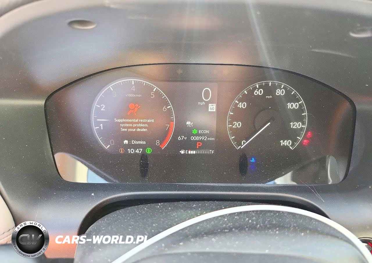 2026 Honda Hr-V Exl VIN:3CZRZ2H72TM722186 - 9