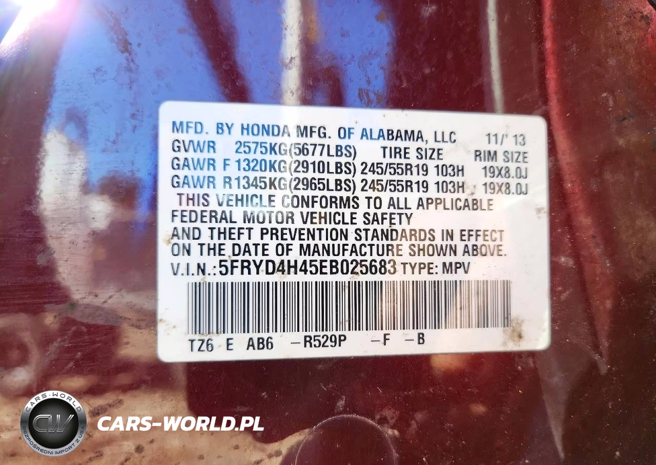 2014 Acura Mdx Technology VIN:5FRYD4H45EB025683 - 13