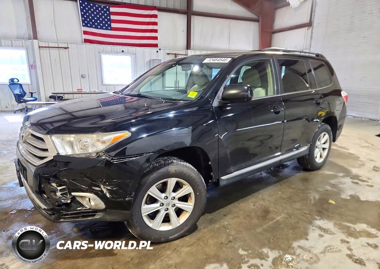 2012 Toyota Highlander Base VIN:5TDBK3EH0CS105805 - 1