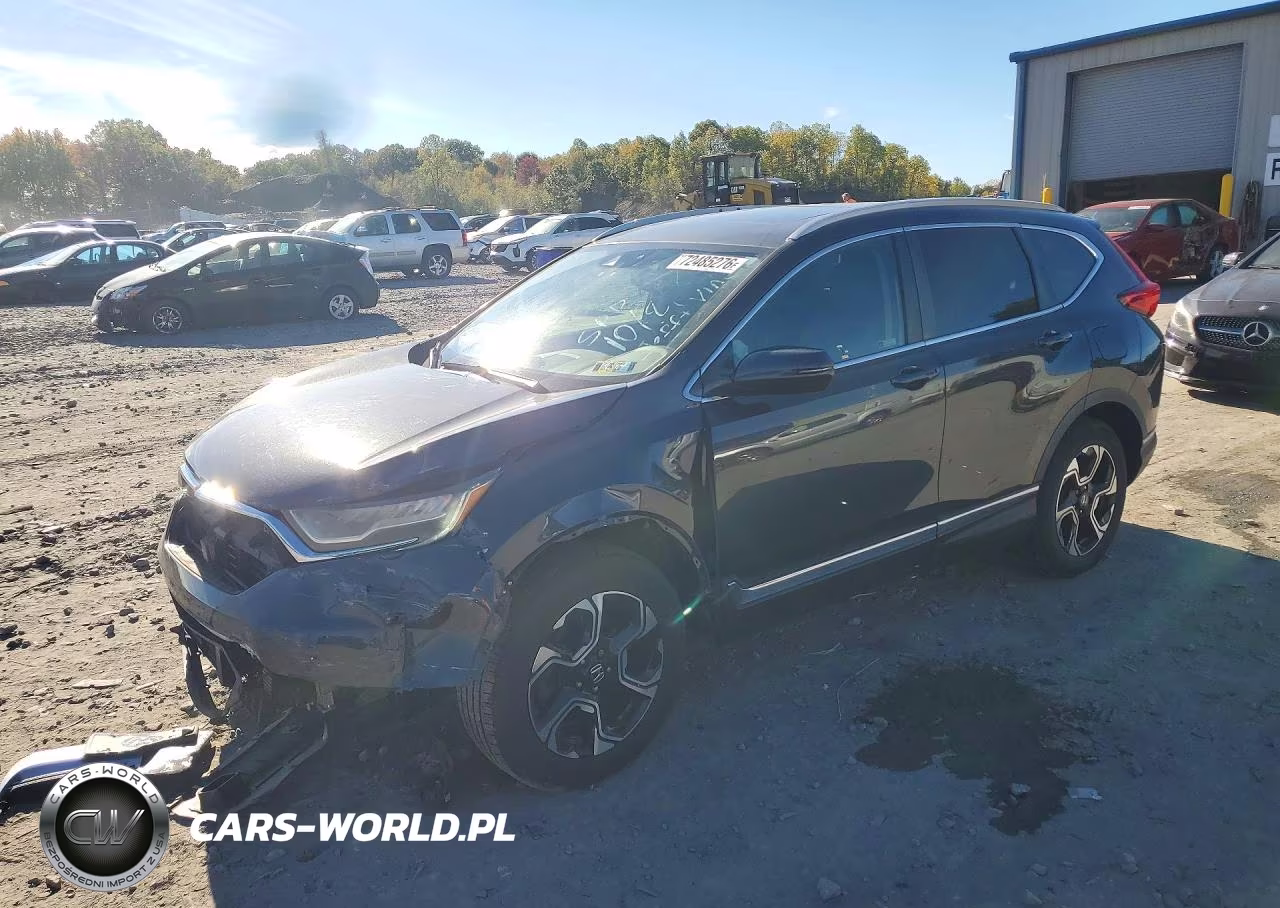 2018 Honda Cr-V Touring VIN:2HKRW2H93JH688326 - 1